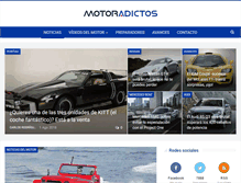 Tablet Screenshot of motoradictos.com